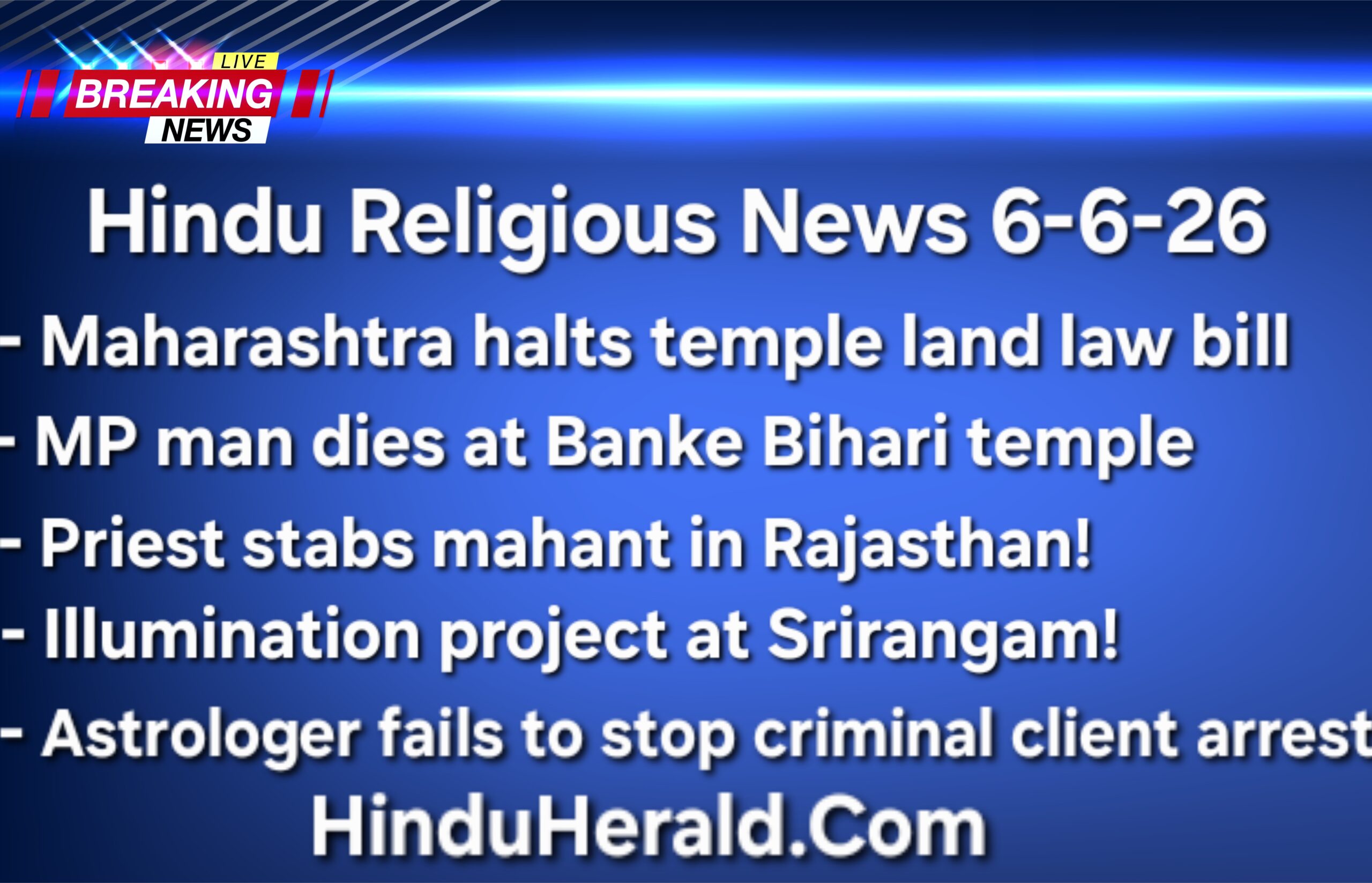 Hinduism news