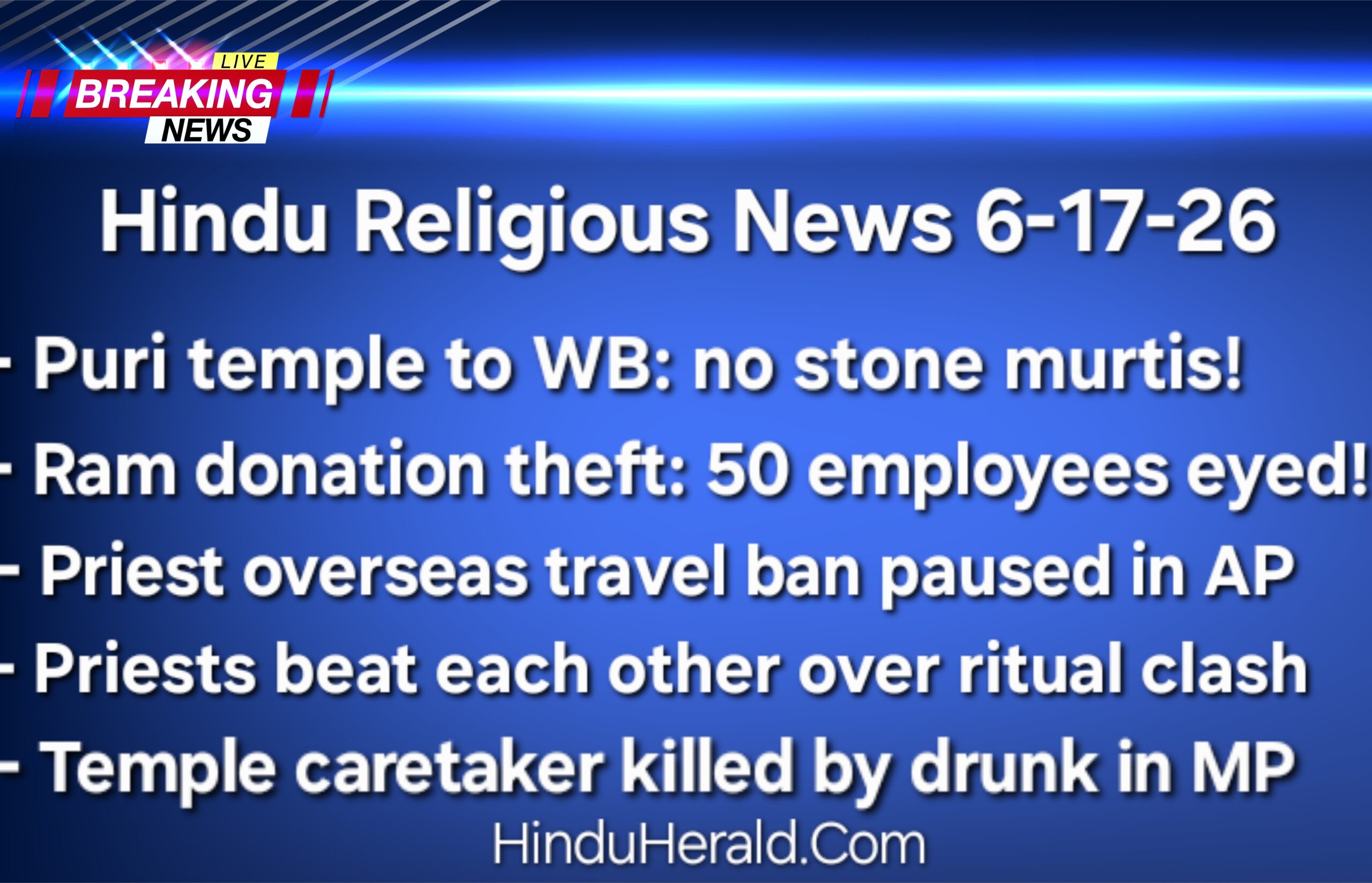 Hindu Religion News